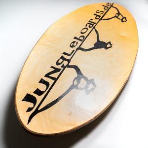 Balanceboard Maxi mit Logo Jungleboards.de auf der Oberseite
