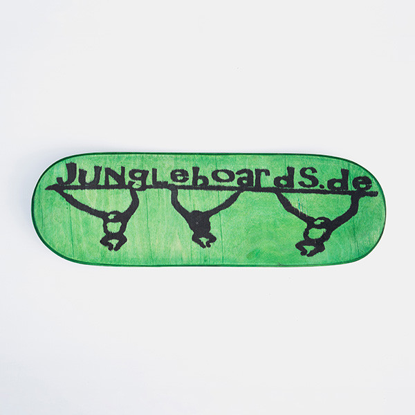 Balanceboard Viper grün mit Schriftzug Jungleboards.de