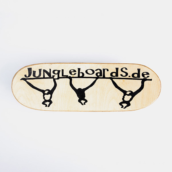 Balanceboard Viper natur mit Schriftzug Jungleboards.de
